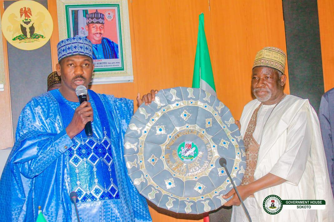 North-West Development Commission Board Members Pay Courtesy visit to SOKOTO State GOVERNOR, Dr. Ahmad Aliyu FCNA
